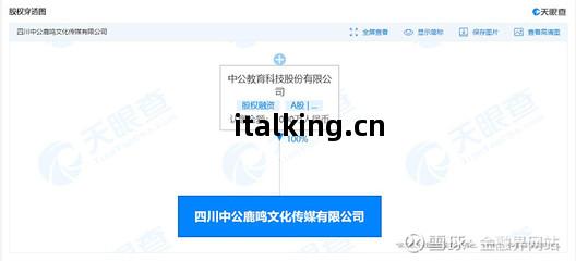 中(zhong)公(gong)教育布局文(wen)化傳(chuan)媒(mei)領(ling)域，成(cheng)立(li)註冊資本(ben)1000萬新公(gong)司(si)